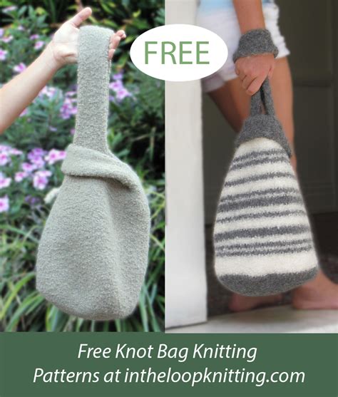 Knot Bag Knitting Patterns In The Loop Knitting