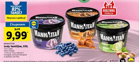 Lody biała czekolada z pistacjami Nestle manhattan Manhattan nestle