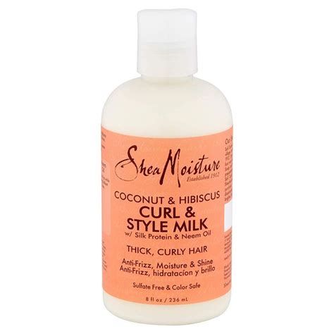 The Shea Moisture Coconut And Hibiscus Curl And Style Milk Is The Perfect Non Rinse Moisturiser That