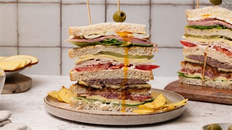 Loaded Dagwood Sandwich Recipe