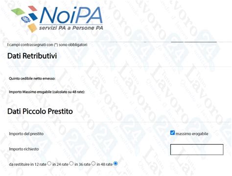 Noipa Come Richiedere Un Piccolo Prestito Sul Portale Tuttolavoro