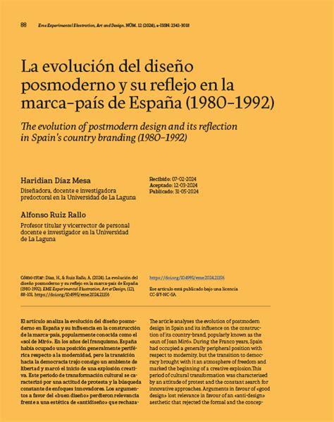 La evolución del diseño posmoderno y su reflejo en la marca país de