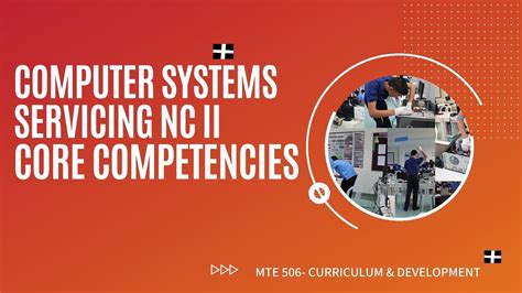 Computer Systems Servicing Nc Core Competencies Youtube