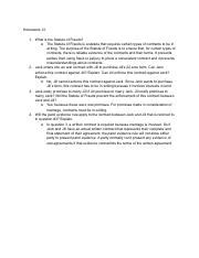 Homework Pdf Homework What Is The Statute Of Frauds The