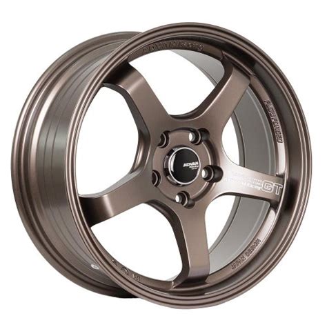 Llantas Aro 17X7 5 5X114 3 Et35 RGWG37FF Advan Bronce Matt Set 4