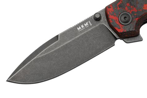 Mkm Maximo Mm Fcltd Lava Flow Carbon Fibre Pocket Knife Bob Terzuola