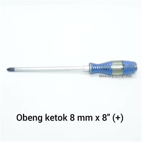 Jual Obeng Ketok Biru Mm X Plus Di Lapak Sama Tunjang