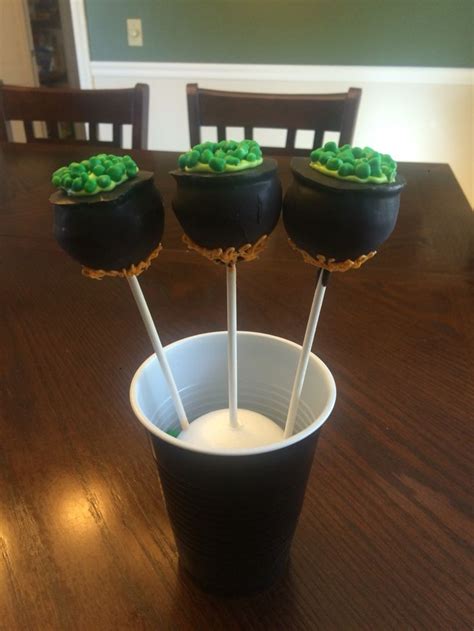 Cauldron Cake Pops Idea Courtesy Of The Nerdy Nummies Cookbook