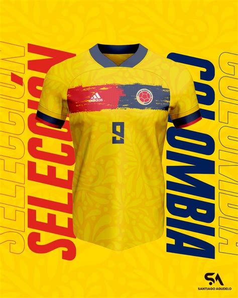 Camiseta Selección Colombia Home Concept Kit Camiseta seleccion