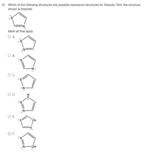 Answered 81 Which Of The Following Structures Bartleby