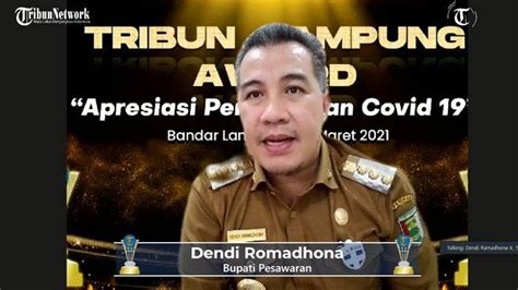 Tribun Lampung Award 2021 Pesawaran Best Social Safety Net Dan Best