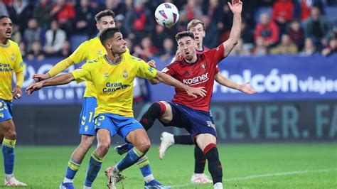 Cifras Y Apuntes De Osasuna Las Palmas