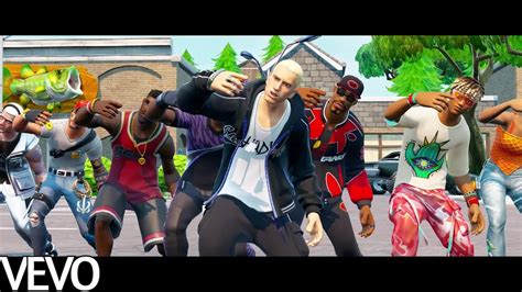 Fortnite Eminem Slim Shady Official Fortnite Music Video New Real