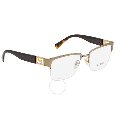 Versace Demo Square Men S Eyeglasses Ve1272 1316 54 8056597343824 Eyeglasses Jomashop