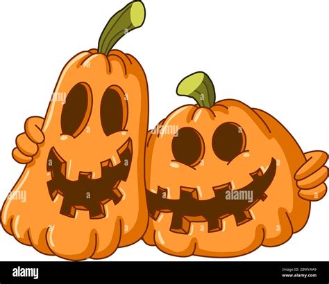 Calabazas de dibujos animados Imágenes vectoriales de stock Alamy