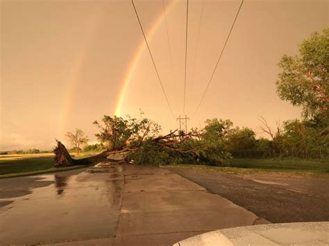 90 Mph Winds Shatter Homes Down Trees In Eastern Nebraska