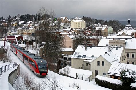 642 042 Und 642 044 Als RE26079 Skizug Leipzig Klingenthal