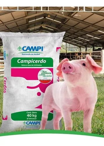 Alimento Balanceado Para Cerdos De Engorda Bulto De Kg En Venta En