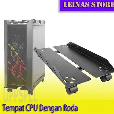 Jual NEW Tempat CPU Dengan Roda CPU Stand Rak CPU Beroda Shopee