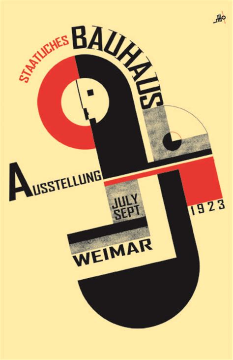 Bauhaus Exhibition 1923 Print Poster Etsy