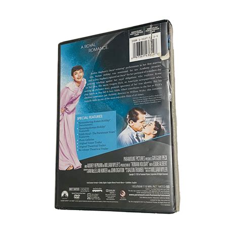 Roman Holiday Classic Movie DVD Audrey Hepburn Brand New Factory