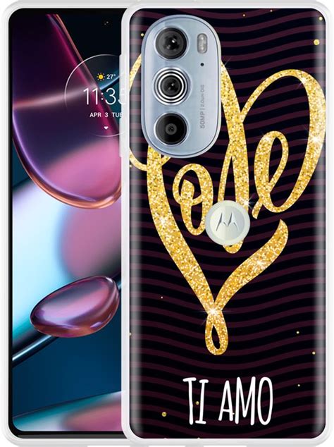 Cazy Hoesje Geschikt Voor Motorola Edge 30 Pro Ti Amo Bol