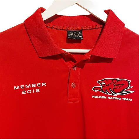 Holden Racing Team HRT Member 2012 Polo Shirt Mens... - Depop