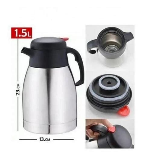 Uma Garrafa Termica Com Capacidade De 1 5 Litros - FDPLEARN