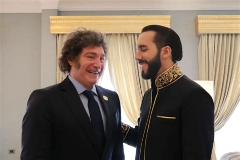 Otra vez Nayib Bukele supera a Javier Milei en popularidad Latinobarómetro