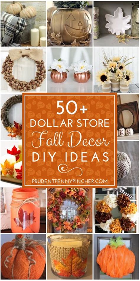 Fall Decor Ideas For The Home Diy Dollar Stores