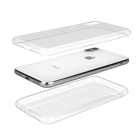 Cabling CABLING Coque Gel IPhone X 5 8 Pouces 360 Degres