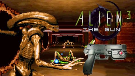 Alien 3 The Gun Aimtrak Light Gun Arcade Longplay YouTube