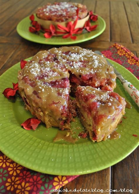 Cranberry Upside Down Cake With Toffee Cranberry Madness Continue