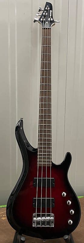 Redsub Infinity Bass Guitar Rs In Trb V2 2022 Trans Red Reverb