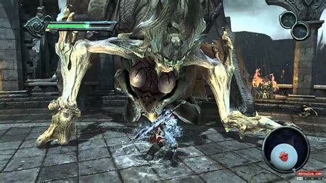 Darksiders Hd Twilight Cathedral Boss Bat Queen Tiamat Youtube