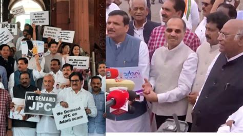 Political Ruckus From Parliament To Vijay Chowk Rahul Gandhi Statment