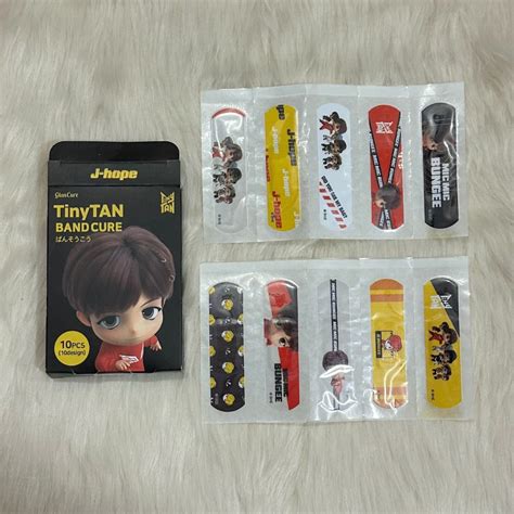 BTS Official TinyTAN Bandage 10 Pieces Mic Drop Version Hobbies Toys