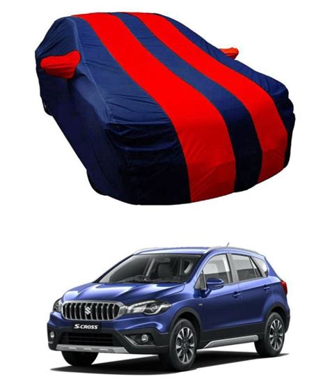 Ekrs Dust Proof Car Body Covers For Maruti Suzuki S Cross With Mirror