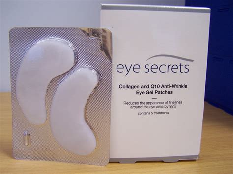 Eye Secrets Collagen And Q Eye Pads Healthy Female