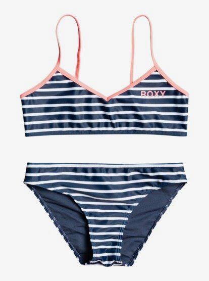 Girls 8 16 Summer Good Wave Athletic Bikini Set Roxy