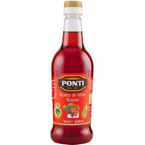 Ponti Aceto Di Vino Rosso Ml Eponuda