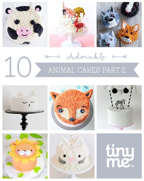 10 Adorable Animal Cakes Part 2 - Tinyme Blog