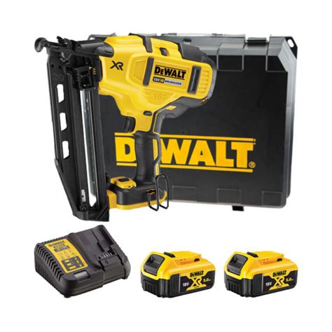 DeWalt DCN660P2 18V bürstenloser 2nd Akku Fix Tacker 2x 5Ah Ladegerät