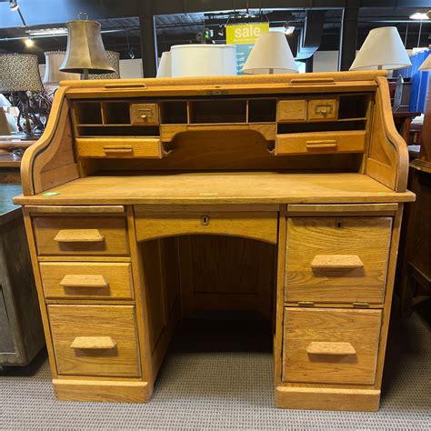 Vintage Roll Top Desk