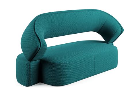 SOFT ISLAND 3 Seater Convertible Fabric Garden Sofa By Liu Jo Living