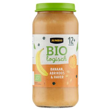 Jumbo Biologisch Banaan Abrikoos Haver Maanden G Bestellen