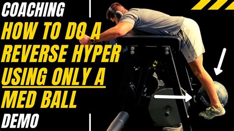 How To Do A Reverse Hyperextension WITHOUT A Machine YouTube