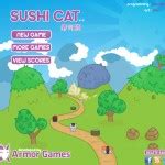 Sushi Cat - Funny Car Games