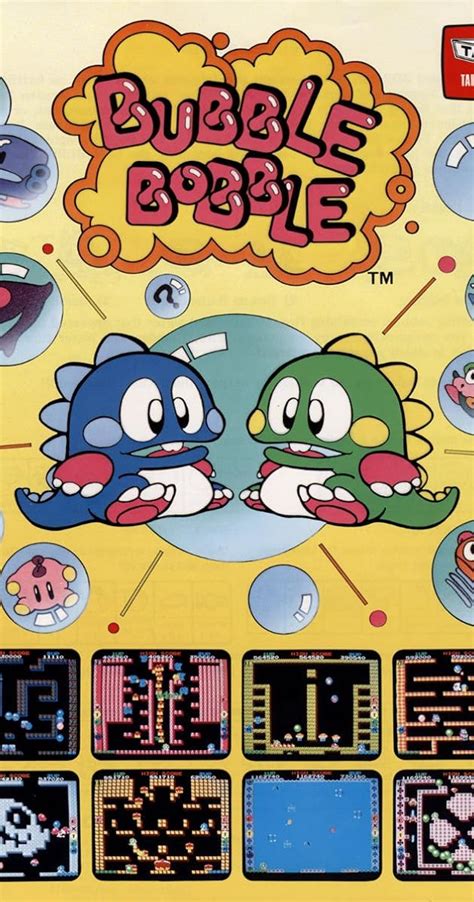 Bubble Bobble Video Game 1986 Imdb