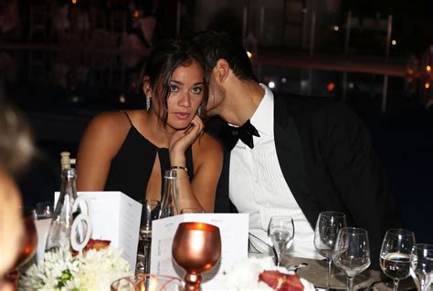 Photo Exclusif Florent Manaudou et sa compagne Alizé Lim lors du